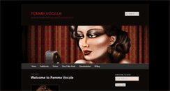 Desktop Screenshot of femmevocale.com